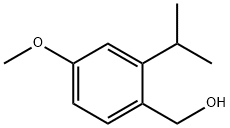 (2-异丙基-4-甲氧基苯基)甲醇 结构式
