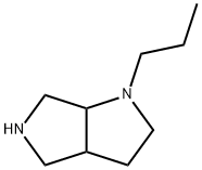1-Propyloctahydropyrrolo[3,4-b]pyrrole 结构式