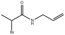 N-Allyl-2-bromo-propionamide 结构式