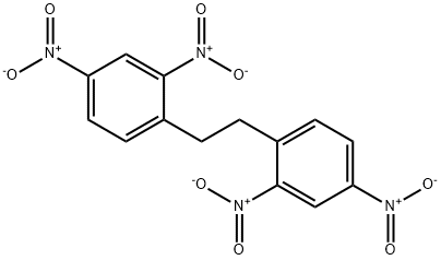 Benzene,1,1'-(1,2-ethanediyl)bis(2,4-dinitro-) 结构式