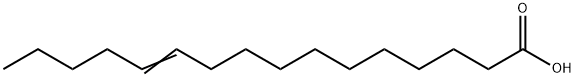 (Z)-hexadec-11-enoic acid 结构式