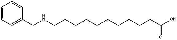 N-苄基-11-氨基十一酸 结构式