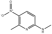 Methyl-(6-methyl-5-nitro-pyridin-2-yl)-amine 结构式