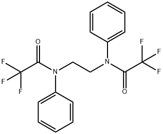 N,N'-1,2-ethanediylbis(2,2,2-trifluoro-N-phenylacetamide) 结构式