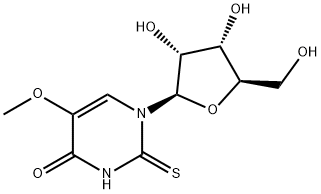 5-Methoxy-2-thiouridine 结构式