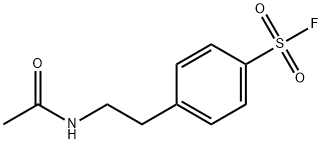 4-[2-(乙酰氨基)乙基]苯磺酰氟 结构式