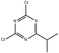2,4-Dichloro-6-methyl-1,3,5-triazine 结构式