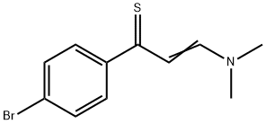 2-Propene-1-thione, 1-(4-bromophenyl)-3-(dimethylamino)- 结构式