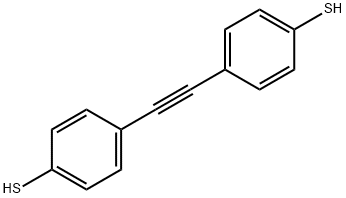 4,4'-(ETHYNE-1,2-DIYL)DIBENZENETHIOL 结构式
