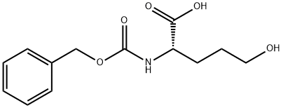 N-CBZ-5-羟基-L-正缬氨酸 结构式