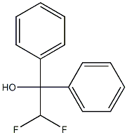 Benzenemethanol, a-(difluoromethyl)-a-phenyl- 结构式