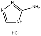 1H-1,2,4-三唑-3-胺盐酸盐 结构式