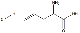 RS-烯丙基甘氨酰胺盐酸盐 结构式