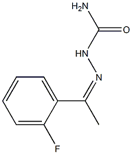 Hydrazinecarboxamide,2-[1-(2-fluorophenyl)ethylidene]- 结构式