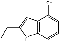 2-Ethyl-1H-indol-4-ol 结构式