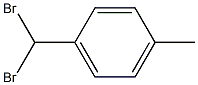 Benzene, 1-(dibromomethyl)-4-methyl- 结构式