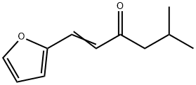 1-(2-furyl)-5-methyl-hex-1-en-3-one 结构式