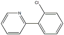Pyridine, 2-(2-chlorophenyl)- 结构式