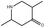 2,5-二甲基哌啶-4-酮 结构式