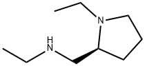 N,N-diethyl-N-(((S)-pyrrolidin-2-yl)methyl)amine 结构式