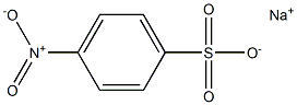 Benzenesulfonic acid, 4-nitro-, sodium salt 结构式