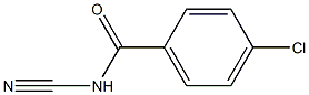 Benzamide,4-chloro-N-cyano- 结构式