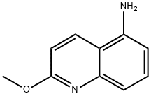 2-甲氧基喹啉-5-胺 结构式