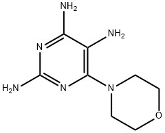 2,4,5-Pyrimidinetriamine, 6-(4-morpholinyl)- 结构式