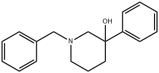 1-benzyl-3-phenyl-piperidin-3-ol 结构式