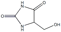 5-(羟甲基)咪唑烷-2,4-二酮 结构式