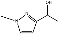 1-(1-甲基-1H-吡唑-3-基)-1-乙醇 结构式