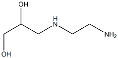 3-((2-氨基乙基)氨基)丙-1,2-二醇 结构式