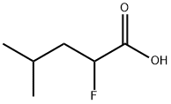 2-FLUORO-4-METHYLPENTANOIC ACID 结构式