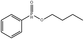 Phosphinic acid, phenyl-, butyl ester 结构式