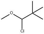 1-氯-1-甲氧基-2,2-二甲基丙烷 结构式