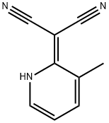 Propanedinitrile, (3-methyl-2(1H)-pyridinylidene)- 结构式