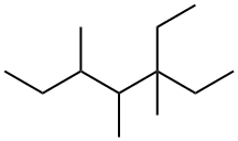 Heptane, 3-ethyl-3,4,5-trimethyl- 结构式