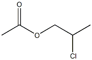 1-Propanol, 2-chloro-, acetate 结构式