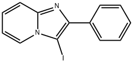 3-iodo-2-phenylimidazo[1,2-a]pyridine 结构式