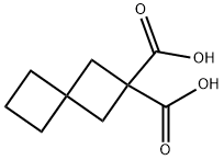 Spiro[3.3]heptane-2,2-dicarboxylicacid 结构式