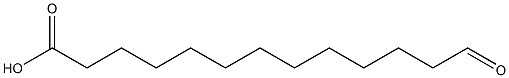 Tridecanoic acid, 13-oxo- 结构式