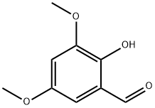 2-羟基-3,5-二甲氧基苯甲醛 结构式