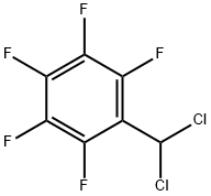 Benzene, (dichloromethyl)pentafluoro- 结构式
