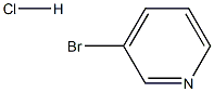 Pyridine, 3-bromo-, hydrochloride 结构式