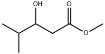 Pentanoic acid, 3-hydroxy-4-methyl-, methyl ester 结构式