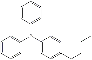 Phosphine, (4-butylphenyl)diphenyl- 结构式