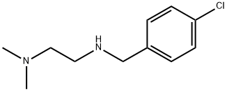 1,2-Ethanediamine, N'-[(4-chlorophenyl)methyl]-N,N-dimethyl- 结构式