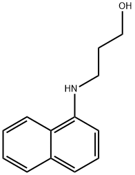 1-Propanol,3-(1-naphthalenylamino)- 结构式