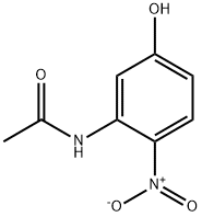 N-(5-hydroxy-2-nitrophenyl)acetamide 结构式