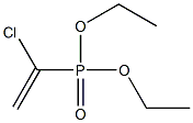 Phosphonic acid, (1-chloroethenyl)-, diethyl ester 结构式